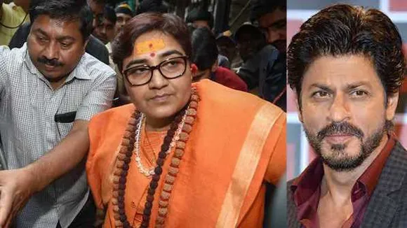 प्रज्ञा के बिगड़े बोल: शाहरुख पाक की मदद करते हैं, कमाते यहां हैं, लगाते वहां हैं