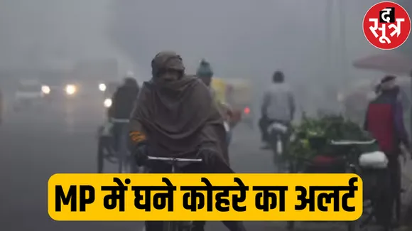 एमपी में आज बारिश और घने कोहरे का अलर्ट, छत्तीसगढ़ में गिरेगा पारा, जानें आज के मौसम का हाल