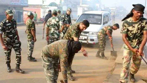 भोपाल: CRPF ने किया स्वच्छता पखवाड़े का आयोजन, 3 किमी इलाके में सफाई अभियान चलाया
