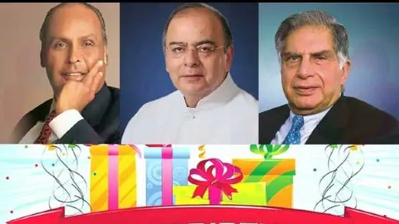 गजब Coincidence : एक ही दिन पैदा हुए धीरूभाई, रतन टाटा और जेटली, जानें ऐसे मिली शोहरत 

