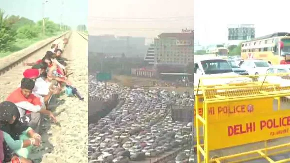 किसानों का भारत बंद: हाईवे बंद, ट्रेनें रोकीं; सिंघु बॉर्डर पर एक किसान की मौत