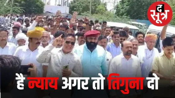 इंदौर में करणी सेना प्रमुख महिपाल सिंह मकराना बोले- हम राष्ट्रवाद के साथ, पर देना होंगी 3 गुना टिकट