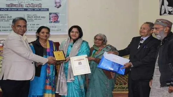 विष्णु प्रभाकर राष्ट्रीय प्रोत्साहन सम्मान: डॉ. मनीषा पांडेय सहित दो महिला पत्रकार हुईं सम्मानित
