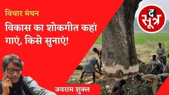 चौड़े होते रोड, ठूठ बनते दरख्त : विकास का शोकगीत कहां गाएं, किसे सुनाएं!