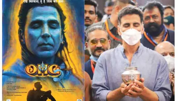 महाकाल के दर पर OMG-2: अक्षय उज्जैन में, लिखा- कर्ता करे न कर सके, शिव करे सो होय