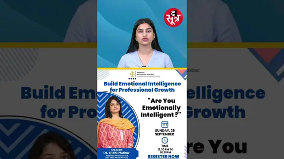 Emotional Intelligence : Unleash Your Inner Power with Dr. Nidhi Mathur #shorts