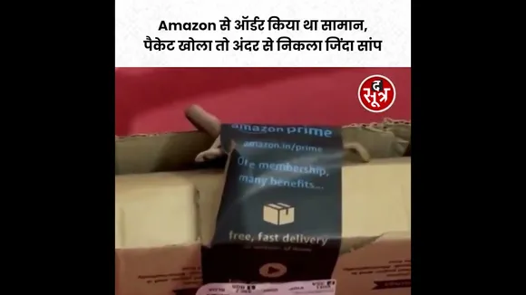 Amazon से  मंगाया था Xbox कंट्रोलर, पैकेट खोला तो अंदर से निकला जिंदा सांप #viralvideo #shorts