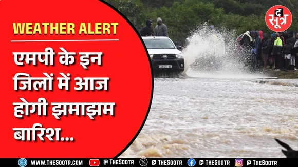 Madhya Pradesh के इन जिलों में बारिश और आंधी का अलर्ट जारी, देखें Video