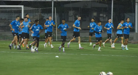Kolkata: Training Ahead of ISL Final