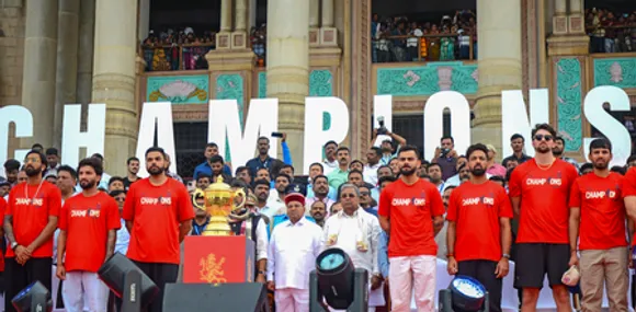 Bengaluru: RCB Victory Celebrations at Vidhan Soudha