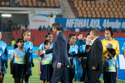 Nepal ride on Sabitra Bhandari's brace to beat Indian women’s football team (Credit: AIFF)