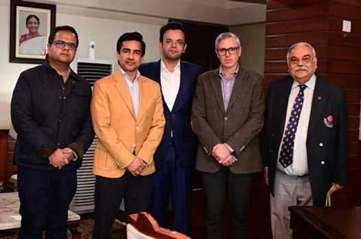 Rohan Jaitley, Mithun Manhas meet J&K CM Omar Abdullah to boost cricket infrastructure