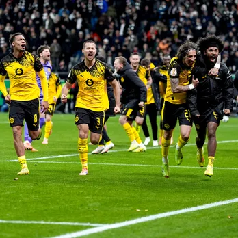 Dortmund edge Frankfurt in shootout thriller to seal DFB Cup last-16 spot