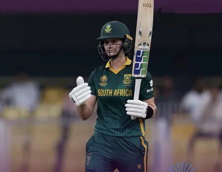 Laura Wolvaardt’s magnificent 169 powers South Africa to 319/7 against England in the semifinals of the Women's ODI World Cup 2025 at the ACA Stadium in Guwahati on Wednesday. Photo credit: ProteasWomenCSA