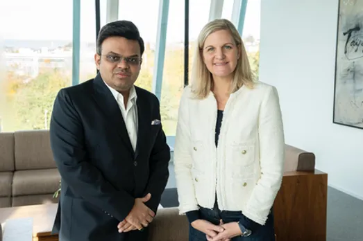 Jay Shah meets IOC chief Kirsty Coventry, discusses cricket's return to Olympic Games (Credit: Jay Shah/X)