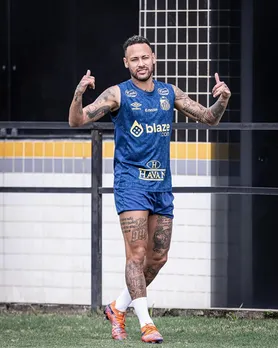 Neymar eyes return after thigh injury (Credit: Neymar Jr/X)