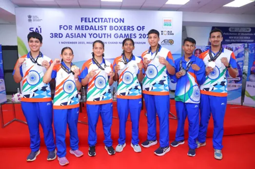 BFI felicitates young Indian boxers for landmark performance at Asian Youth Games