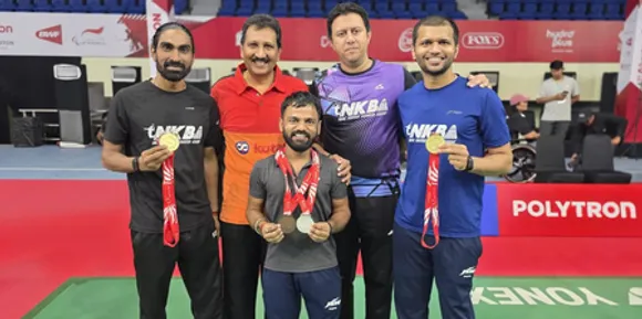 Pramod, Sukant & Krishna shine at Indonesia Para-Badminton (Credit: PCI)