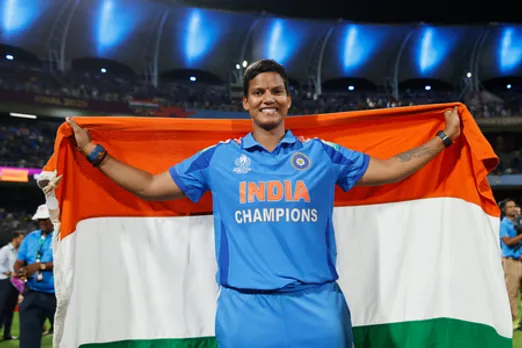 Navi Mumbai: Post-Match Celebration Following Team India Women’s Win in ICC Women’s World Cup Final