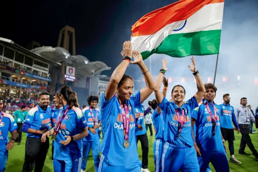 Navi Mumbai: Post-Match Celebration Following Team India Women’s Win in ICC Women’s World Cup Final