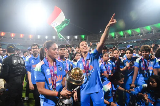 Navi Mumbai: Post-Match Celebration Following Team India Women’s Win in ICC Women’s World Cup Final