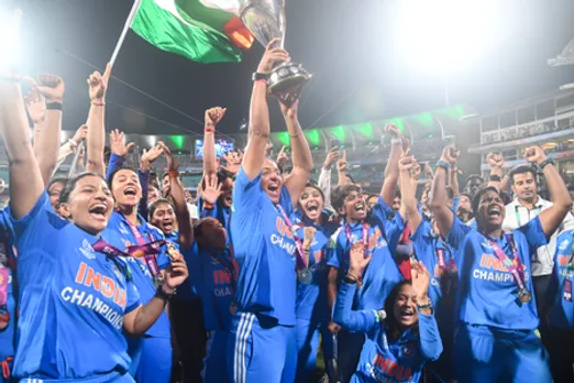 Navi Mumbai: Post-Match Celebration Following Team India Women’s Win in ICC Women’s World Cup Final