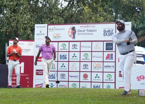 Divesh Rana and Umed Kumar hold joint lead after Round 1 of Dilip Tirkey Invitational 2025. Photo credit: PGTI