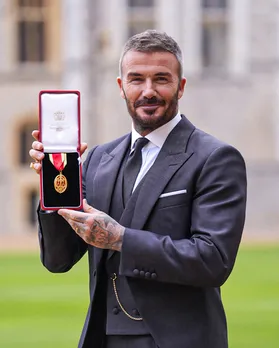 Sir David Beckham receives knighthood at Windsor Castle