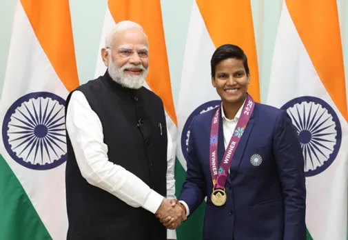 PM Modi Meets Women’s World Cup Champions