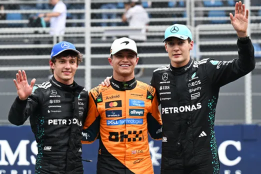 Lando Norris strengthens title lead as Oscar Piastri crashes out in Sprint race for the Sao Paulo Grand Prix on Saturday. Photo credit: Formula 1