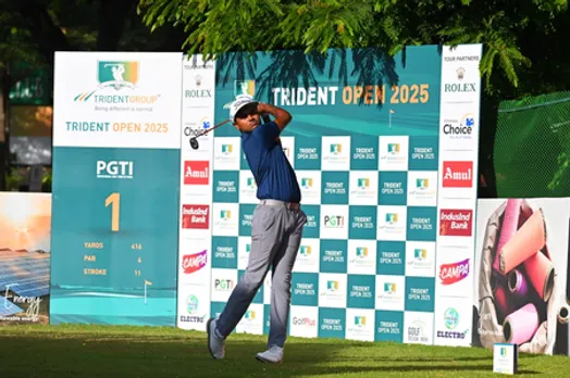 Trident Open 2025: Teenager Manoj S storms into the lead with 67 in round three