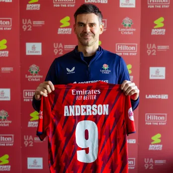James Anderson signs one-year contract extension with Lancashire and will see him feature in both the County Championship and the Vitality Blast. Photo credit: Lancashire CCC
