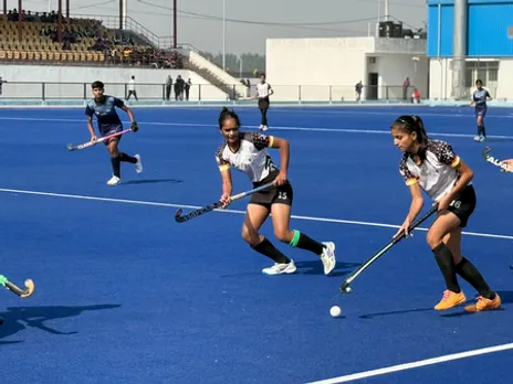 Jr Women Academy C'ship: Ghumanhera Riser’s, Raja Karan register wins (Credit: Hockey India)