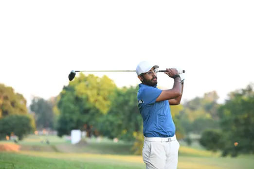 Yuvraj Sandhu maintains two-shot lead on Day Two of the SERVO Masters 2025 at the Digboi Golf Links in Digboi in Assam on Wednesday. Photo credit: PGTI