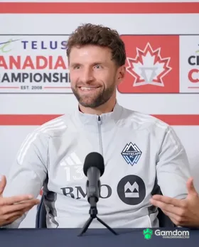 Bayern Munich veteran Thomas Muller announces second season with the Whitecaps in Major League Soccer (MLS).