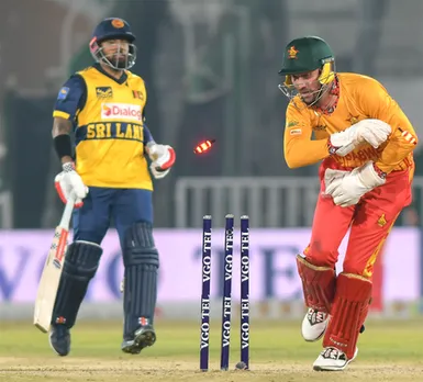 Bowlers help Zimbabwe to its biggest-ever win over a full ICC memberas they beat Sri Lanka by 67 runs in the Pakistan T20 Tri-series in Rawalpindi on Thursday. Photo credit: ZimbabweCricket