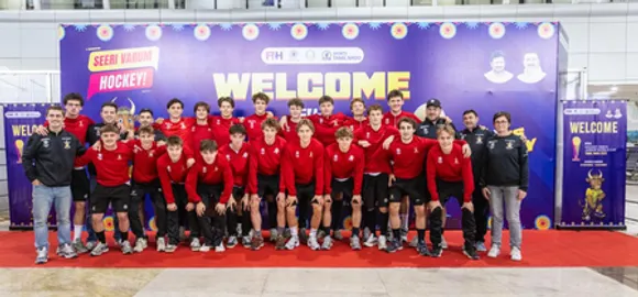 Belgium reach Madurai for FIH Hockey Men’s Junior World Cup Tamil Nadu 2025. Photo credit: Hockey India