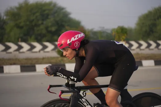 Farmer’s daughter from Bikaner, Pooja Bishnoi, pedals her way into history (Credit: SAI)