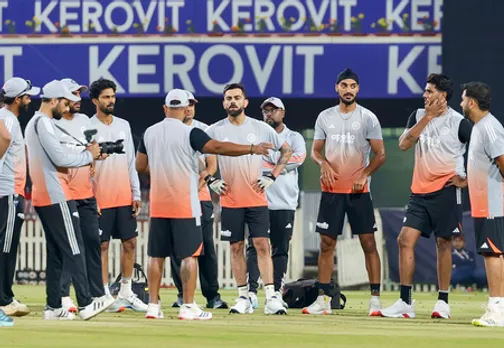 Ranchi: Team India Practice Session Ahead of 1st ODI Match Against South Africa