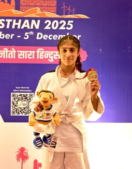 KIUG 2025: Father broke his FD for a dream, judoka Jaanvi repays it with gold in Udaipur