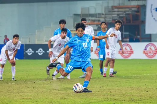 Indomitable India stun Iran in the Qualifying Tournament in Ahmedabad, seal berth in AFC U17 Asian Cup 2026. Photo credit: AIFF