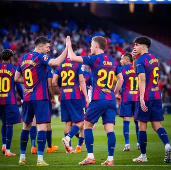 Barcelona host Atletico Madrid in a pivotal La Liga clash at the Camp Nou Stadium in Barcelona on Tuesday. Photo credit: FCB/X