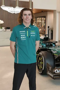 Cian Shields set to make Formula 1 weekend debut with Aston Martin at the Abu Dhabi Grand Prix in Abu Dhabi on December 6-7. Photo credit: Aston Martin
