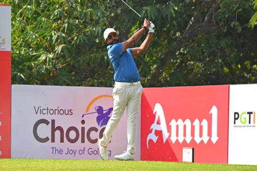 Yuvraj Sandhu fires 66 to establish three-shot lead after round three in the PGTI Jaipur Open 2025, an INR 1 crore event, being played at the Rambagh Golf Club in Jaipur on Thursday. Photo credit: PGTI