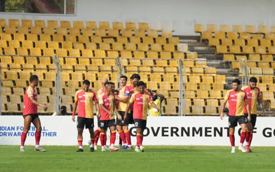East Bengal beat Punjab FC 3-1 in the semifinal to reach the final of the AIFF Super Cup 2025 at the Jawaharlal Nehru Stadium in Fatorda, Goa, on Thursday.  Photo credit: