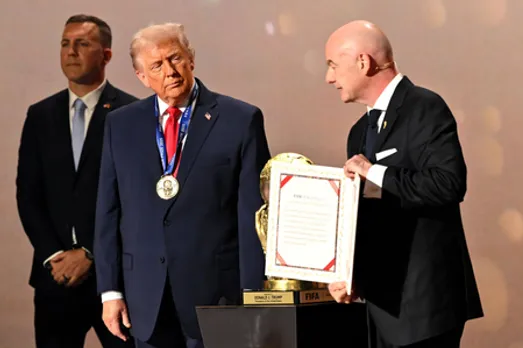 President Trump awarded FIFA Peace Prize at World Cup Draw (Photo: @PoliticoForYou/X)