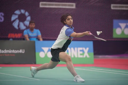 Sanskar Saraswat and Mithun Manjunath set up All-Indian men's singles final in the Guwahati Masters BWF Tour Super 100 tournament, Tanvi Sharma in women’s singles finale in Guwahati on Saturday. Photo credit: BAI
