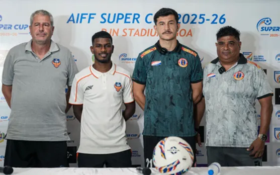 Old rivals East Bengal and FC Goa eye another crown when they meet in the AIFF Super Cup final to be played at the PJN Stadium in Fatorda, Goa, on Sunday. Photo credit: AIFF