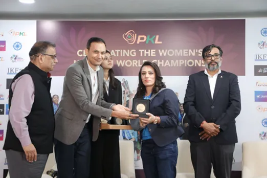 PKL honour Indian women’s kabaddi WC winners