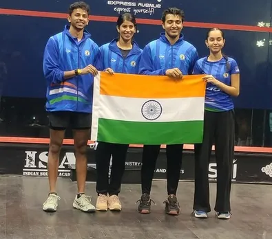 Team has done India proud: President Murmu congratulates India’s Squash World Cup-winning contingent. Photo credit: SRFI